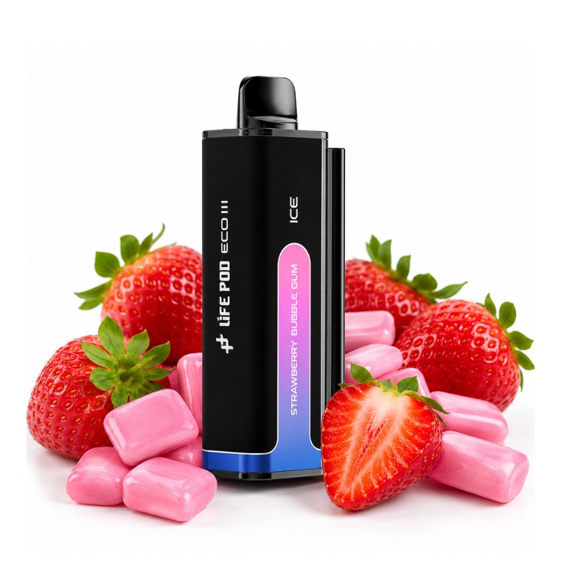 Lifepod ECO 3 REFIL: Chiclete de Morango