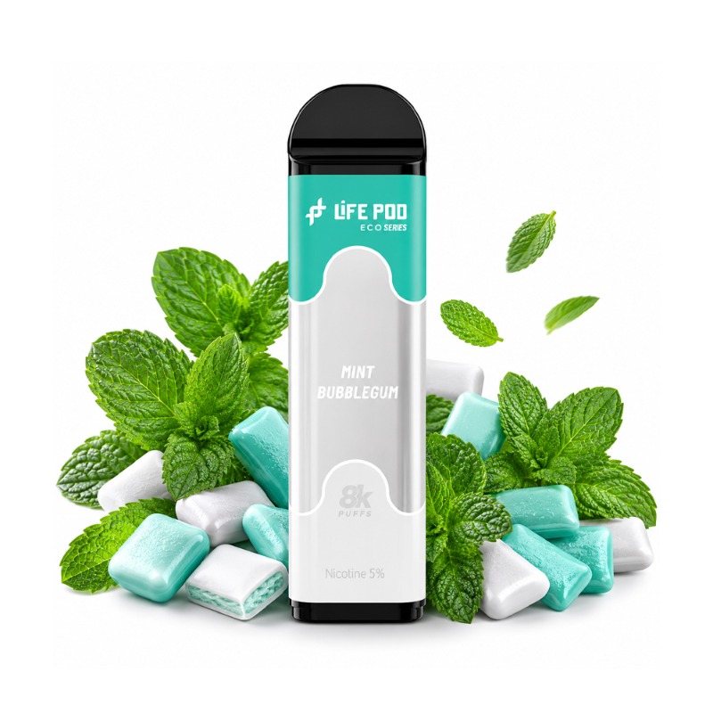 Lifepod 8k PRO REFIL: Chiclete de Menta