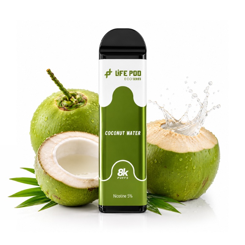 Lifepod 8k PRO REFIL: Agua de Coco