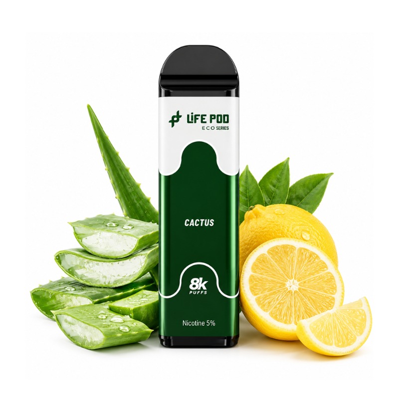 Lifepod 8k PRO REFIL: Aloe Vera Limão