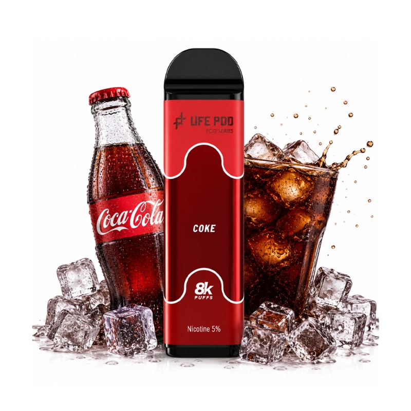 Lifepod 8k PRO REFIL: Coca Cola