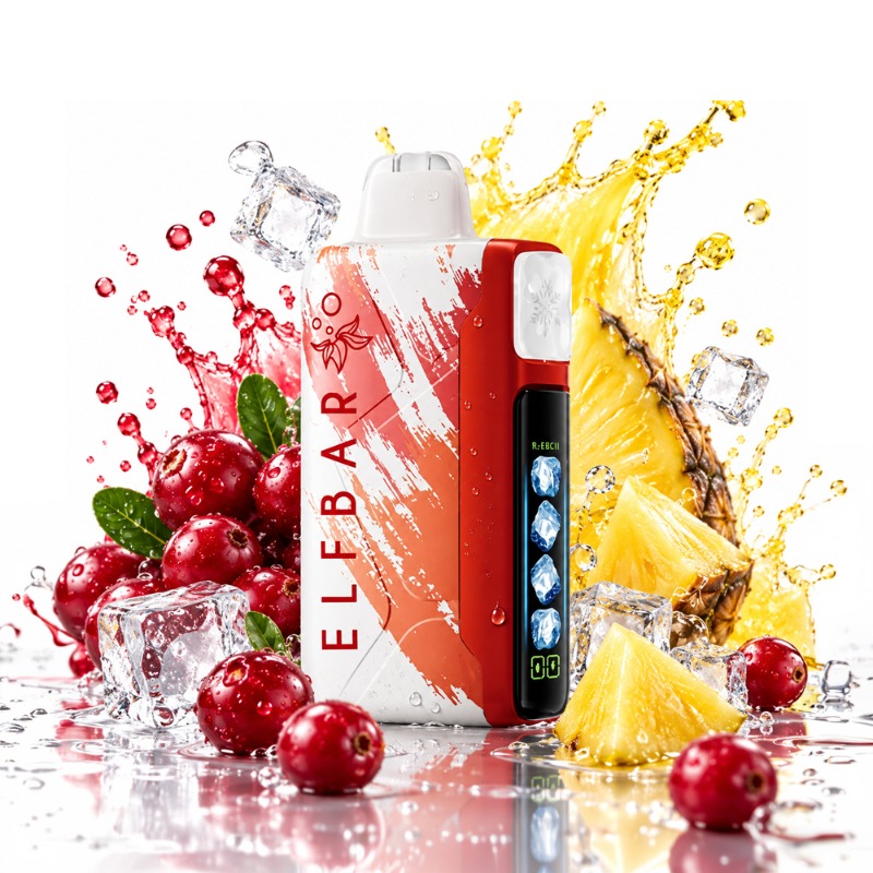 Elfbar ICEKING 40K: Cranberry e Suco de Abacaxi
