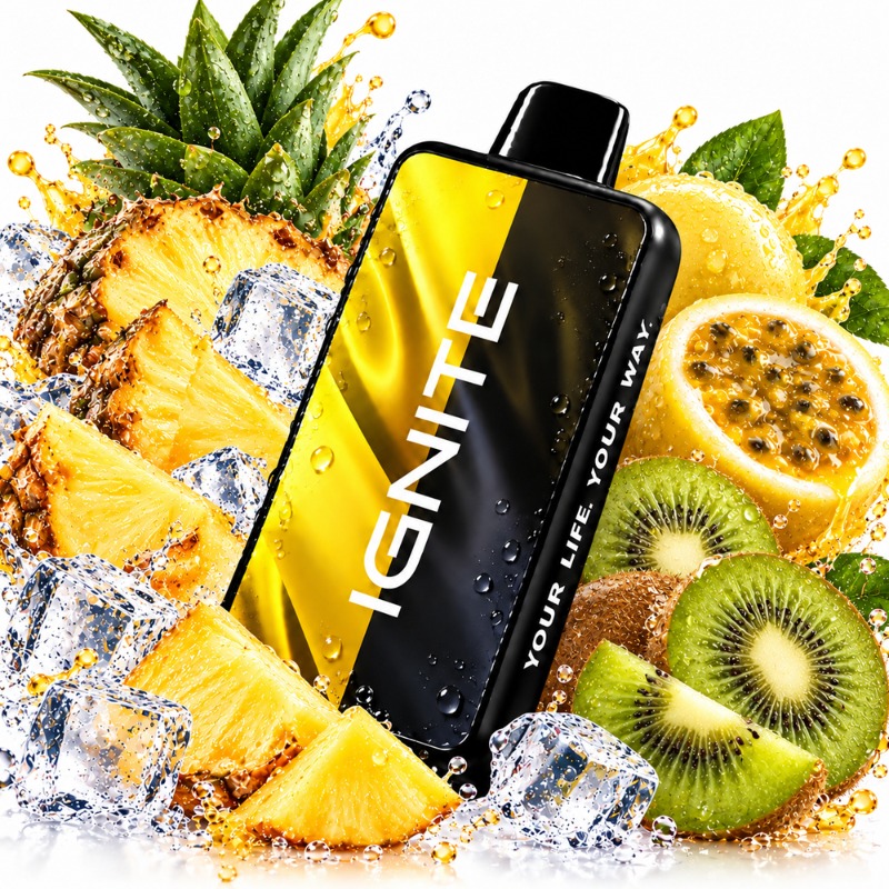 Ignite V400 MIX NEW: Abacaxi Ice / Maracujá Kiwi