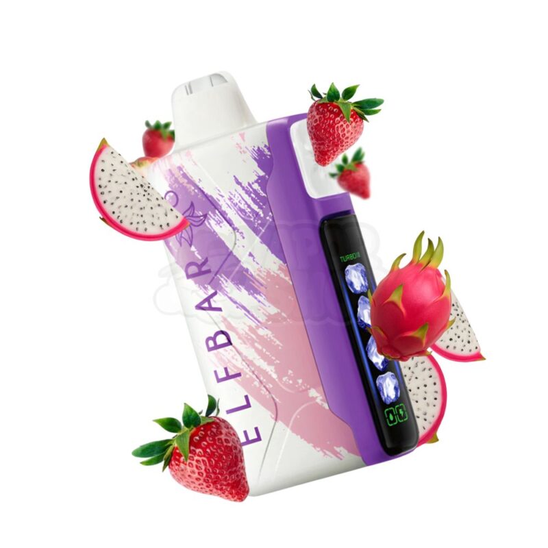 Elfbar ICEKING 40K: Suco de Morango e Pitaia