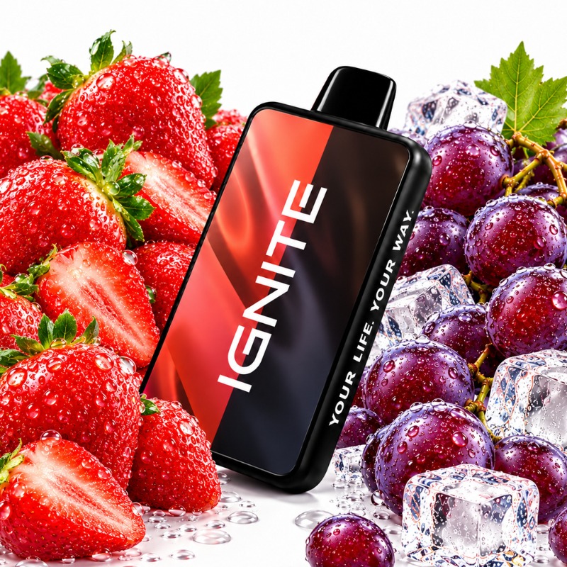 Ignite V400 MIX NEW: Uva Ice / Morango