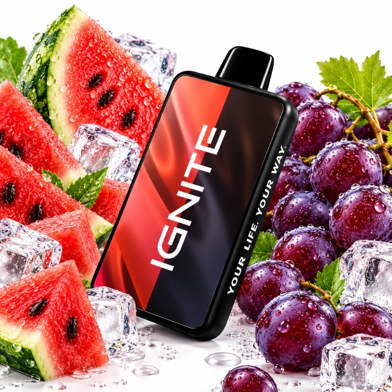 Ignite V400 MIX NEW: Melancia Ice / Uva Ice