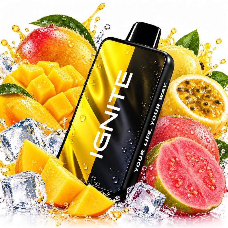 Ignite V400 MIX NEW: Manga Ice / Maracujá Goiaba