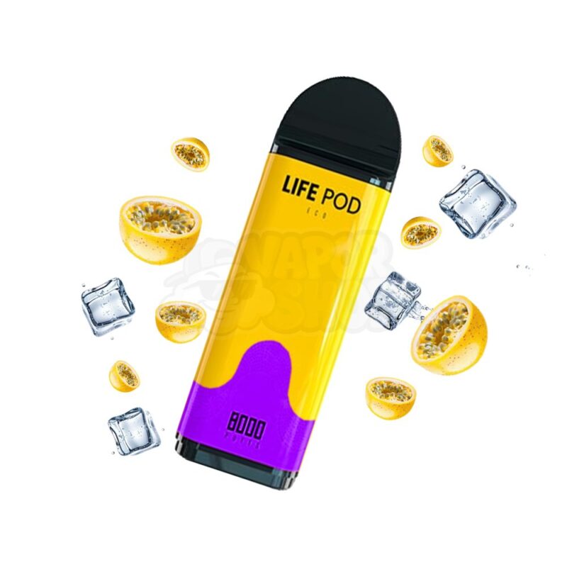Lifepod 8k PRO REFIL: Maracujá Ice