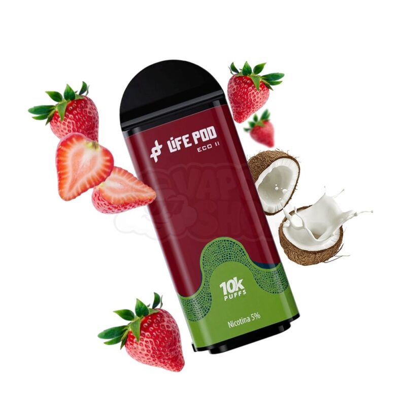 Lifepod 10k REFIL: Morango Coco