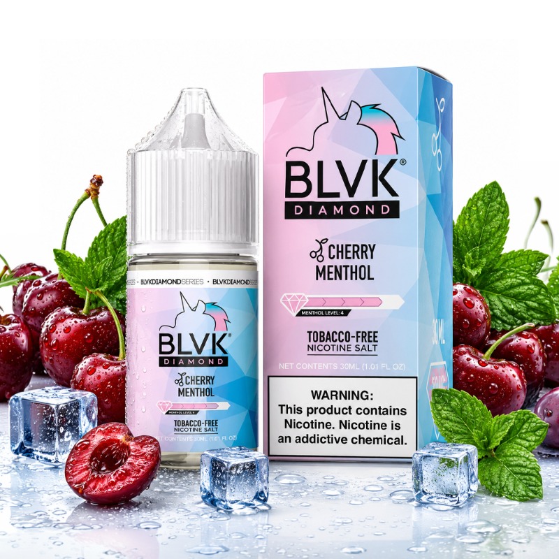 BLVK 35mg 30ml DIAMOND: Cereja Menta