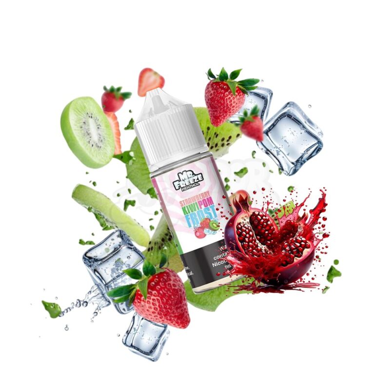 Mr Freeze 30ml 35mg: Morango Kiwi Romã Ice