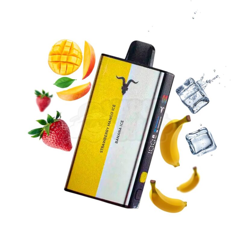 Ignite V400 MIX: Morango Manga Ice / Banana Ice