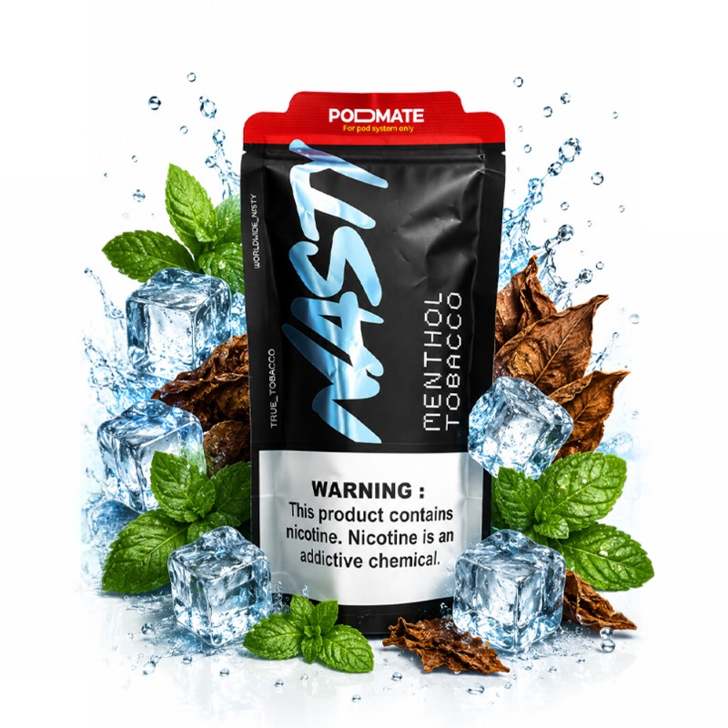 NASTY 30ml 50mg: Menta e Tabaco