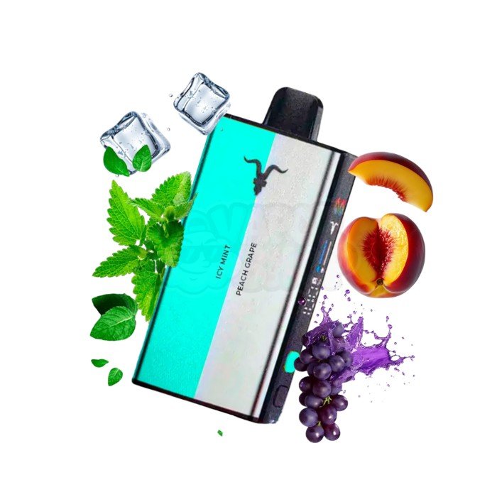 Ignite V400 MIX: Menta Ice / Pêssego Uva