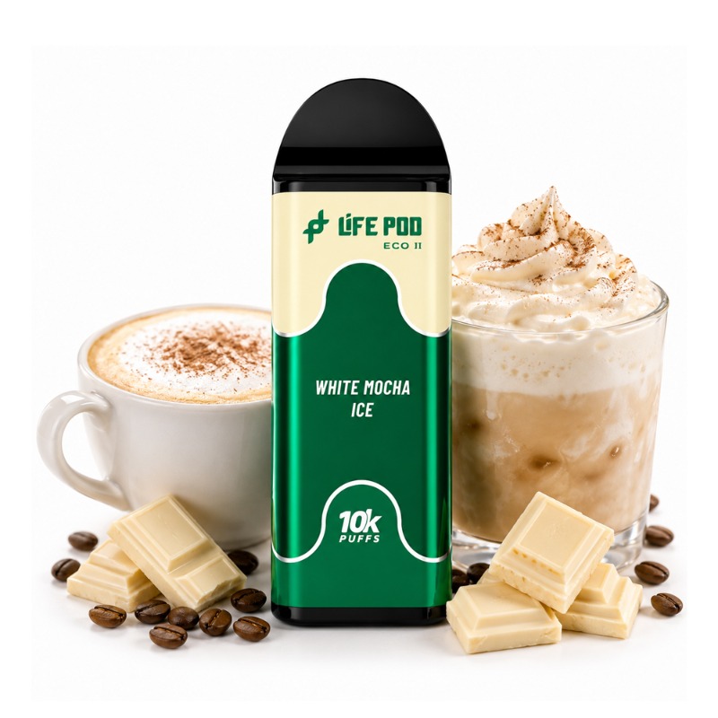 Lifepod 10k REFIL: Cappuccino Chocolate Branco