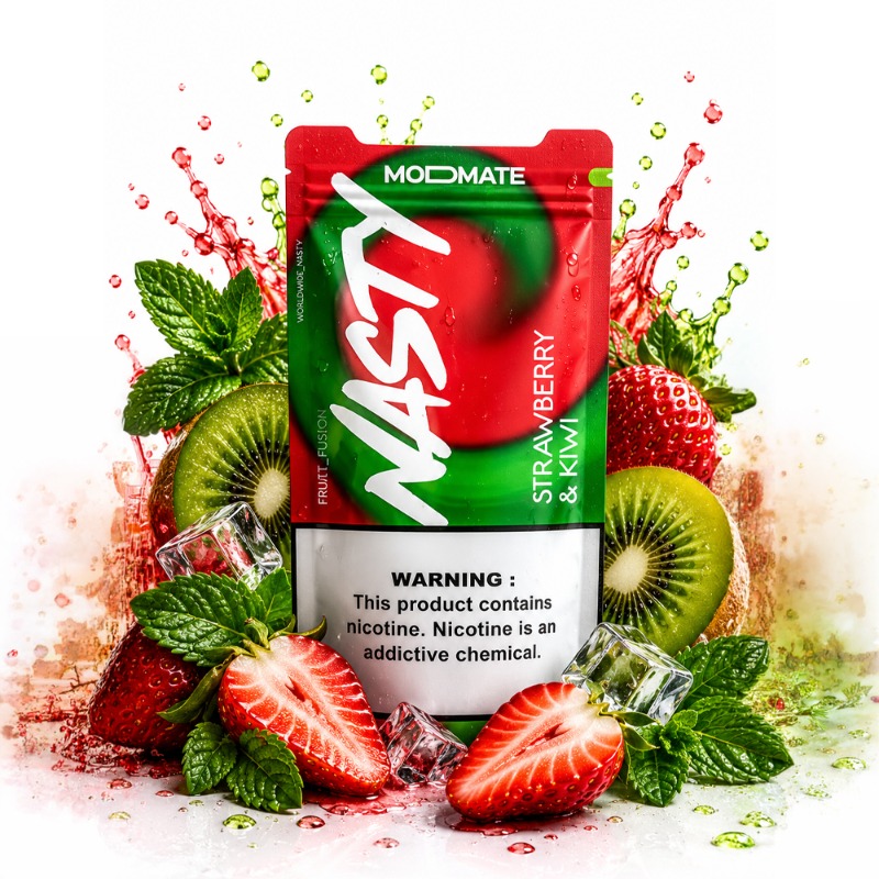 NASTY 60ml 3mg MODMATE: Morango Kiwi