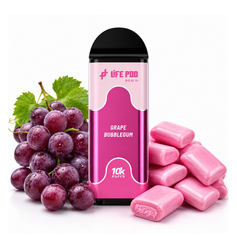 Lifepod 10k REFIL: Chiclete de Uva