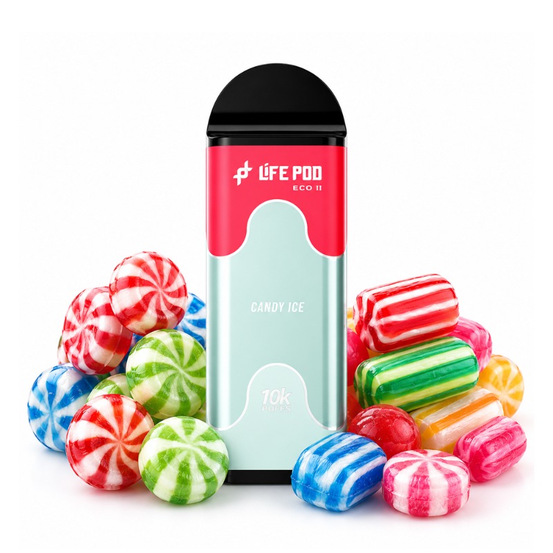 Lifepod 10k REFIL: Bala Candy Ice