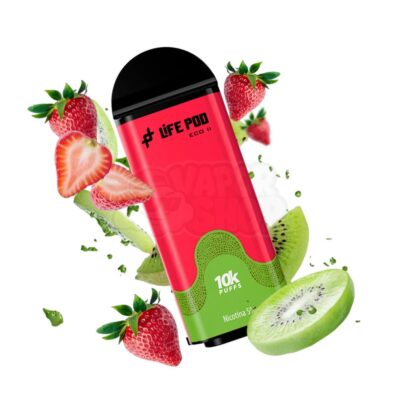 Lifepod 10k REFIL: Morango Kiwi [Straw Kiwi]