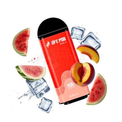 Lifepod 10k REFIL: Melancia Pêssego Ice [Watermelon Peach]