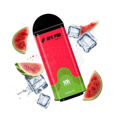 Lifepod 10k REFIL: Melancia Ice [Watermelon Ice]