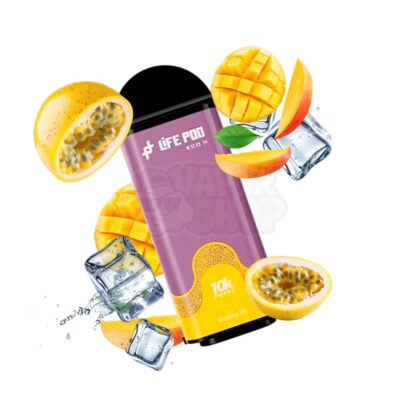 Lifepod 10k REFIL: Maracujá Manga Ice