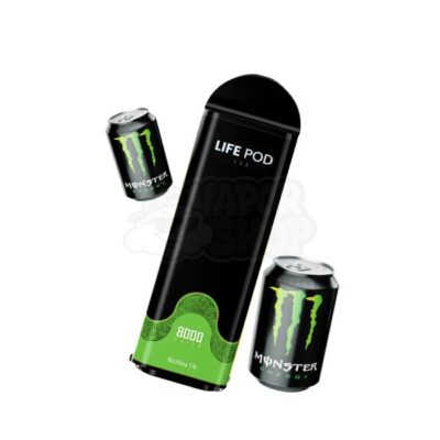 Lifepod 8k PRO REFIL: Energetico Monster