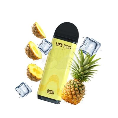 Lifepod 8k PRO REFIL: Abacaxi Ice