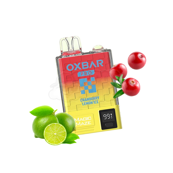 Oxbar 10K: Cranberry e Limão [Cranberry Lemon]