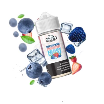 Mr Freeze 100ml 3mg: Framboesa Morango Ice [Blue Raspberry Strawberry Frost]