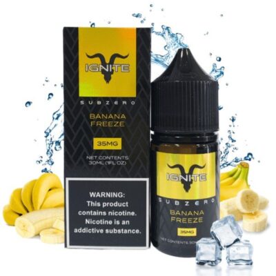 Ignite 30ml 35mg: Banana Gelada [Banana Freeze]