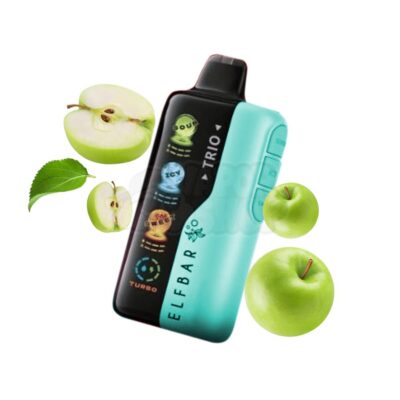 Elfbar TRIO 40K: Maçã Acida Ice