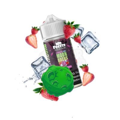 Mr Freeze 100ml 3mg: Moon Rocks Morango Ice [Moon Rocks Strawberry]