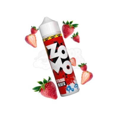 Zomo 60ml 3mg: Morango Frutas Vermelhas Ice [Straw Beats]