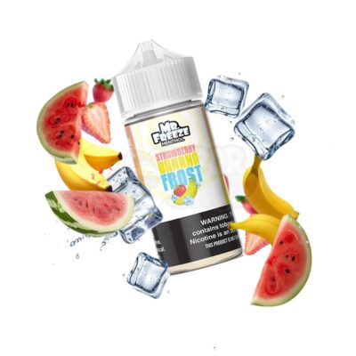 Mr Freeze 100ml 3mg: Morango Banana Ice [Straw Banana Frost]