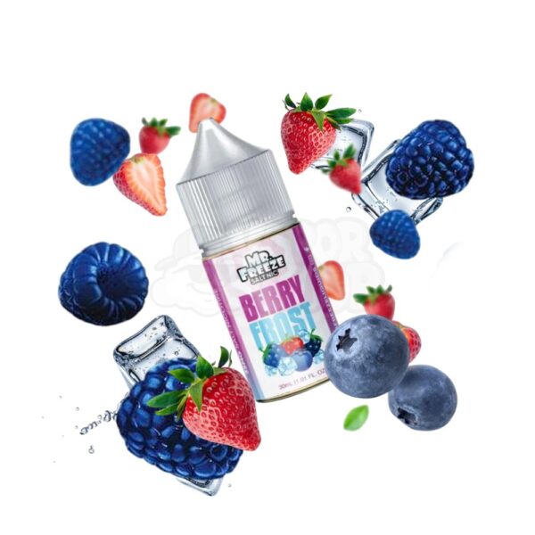 Mr Freeze 30ml 35mg: Morango Blueberry Framboesa Ice [Berry Frost]
