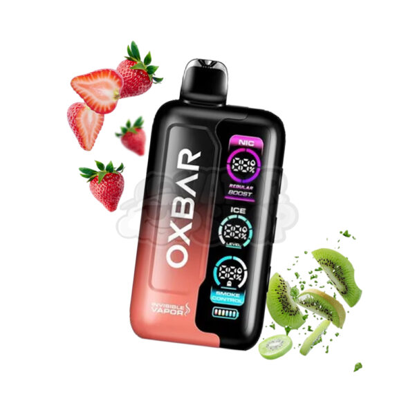 Oxbar 50K INVISIBLE: Morango Kiwi [Straw Kiwi]