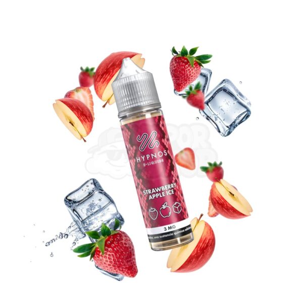 Hypnos 60ml: Morango Maçã Ice [Straw Apple Ice]