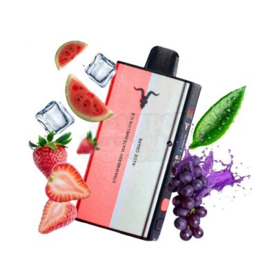 Ignite V400 MIX: Morango Melancia Ice / Aloe Vera Com Uva [Straw Water Ice / Aloe Grape]