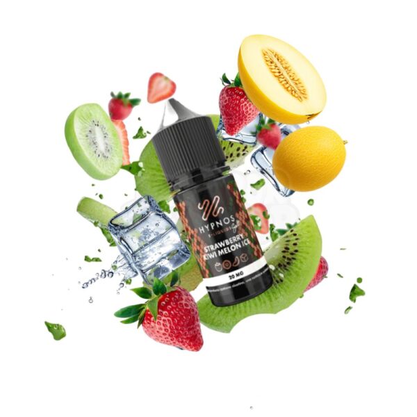 Hypnos 30ml 35mg: Morango Kiwi Melao Ice [Straw Kiwi Melon]