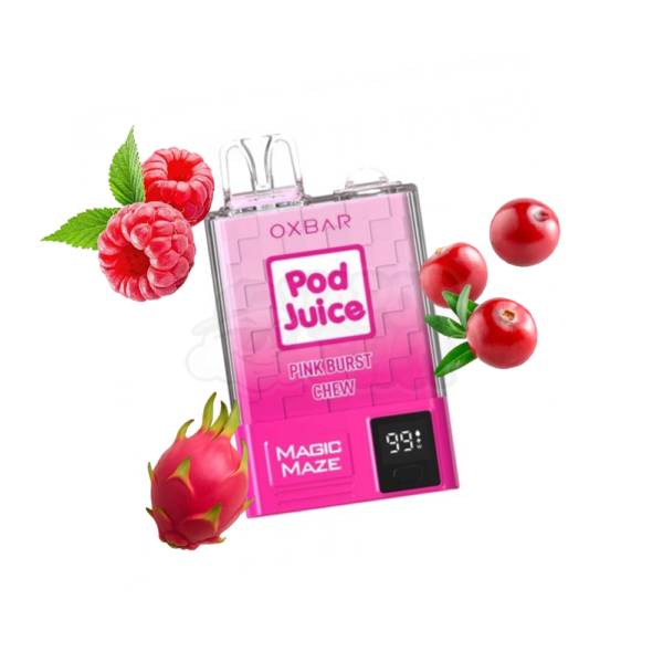 Oxbar 10K: Frutas Vermelhas [Pink Burst Chew]