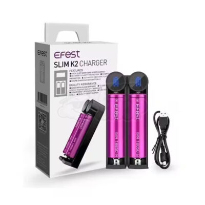 Carregador de bateria EFEST SLIM K2