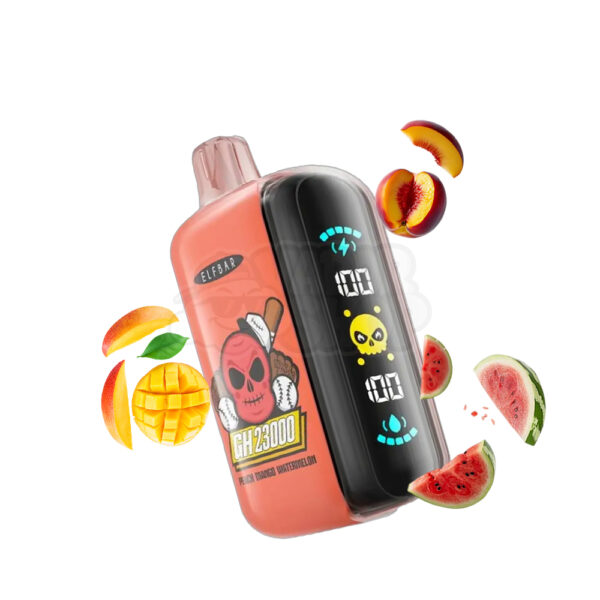 Elfbar 23K: Pêssego Manga Melancia