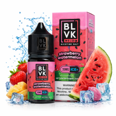 BLVK 35mg 30ml: Melão Melancia Morango [Melon Watermelon Strawberry]