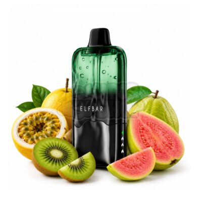 Elfbar DUKE 35K: Kiwi Maracujá e Goiaba [Kiwi Passion Guava]