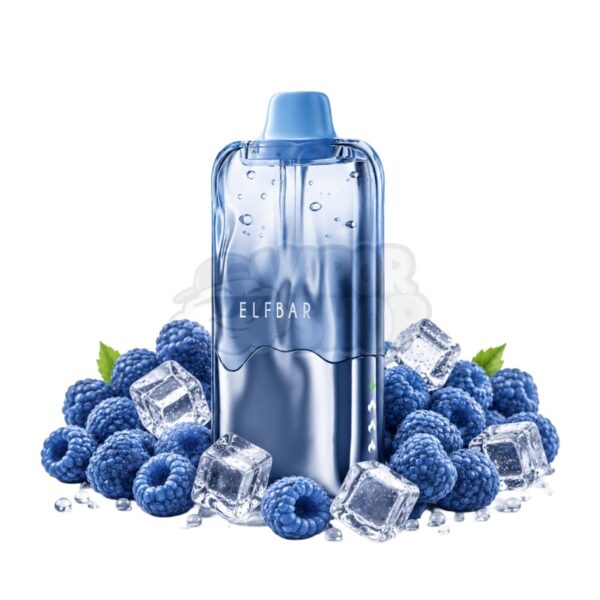 Elfbar DUKE 35K: Framboeza Azul Ice [Blue Razz Ice]