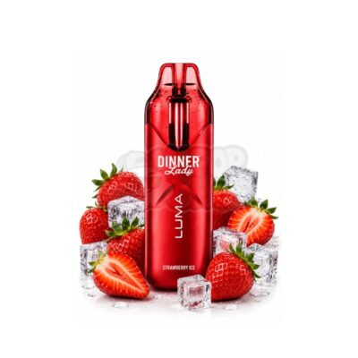 Dinner Lady LUMA 20K: Morango Ice [Strawberry Ice]