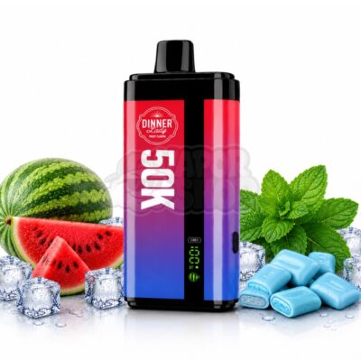 DINNER 50K: Melancia Ice / Chiclete de Menta [Watermelon Ice / Blue Mint]