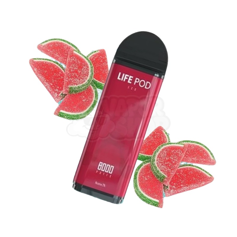 Life Pod ECO 1 PRO: review, 8.000 puffs e todos os 35 sabores