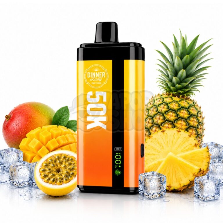 Dinner Lady 50K Dual Flavor: review, 50.000 puffs e todos os 10 sabores